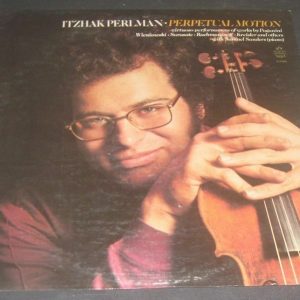 Perlman / Sanders – Sarasate Paganini Schumann Etc Angel S 37003 Violin LP EX