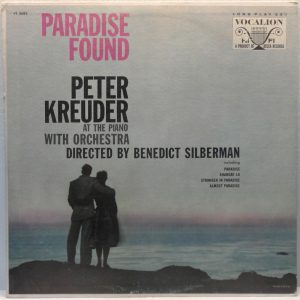 Peter Kreuder – Paradise Found LP Benedict Silberman US Easy Listening Vocaliton