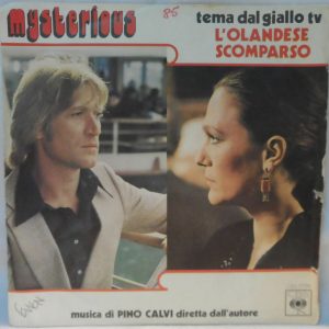 Pino Calvi – Mysterious / Una Vita 7″ Single TV OST Themes Diagnosi Italy CBS