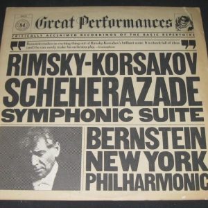 RIMSKY-KORSAKOV SCHEHERAZADE Bernstein Cbs lp