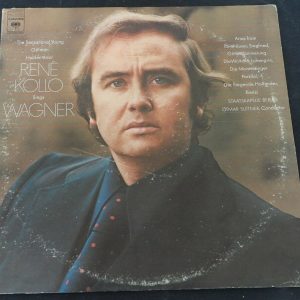 Rene Kollo Sings Wagner Otmar Suitner Arias Columbia MG 32302 2 LP EX