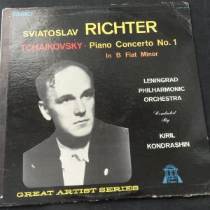 Richter / Kondrashin – Tchaikovsky Piano Concerto No. 1 HOFS 505 LP EX