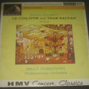 Rimsky-Korsakov Suite Le Coq D’Or / Tsar Saltan Dobrowen HMV XLP 30003 LP