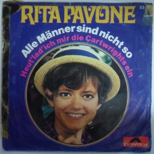 Rita Pavone ?– Alle Männer Sind Nicht So 7″ Single 1968 Germany Polydor 53 092