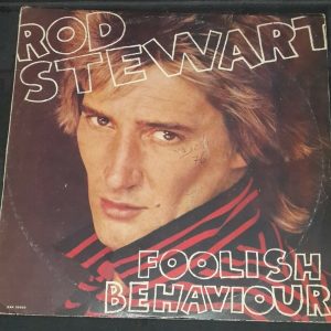 Rod Stewart – Foolish Behaviour  Warner Bros. BAN 56865 Israeli LP Israel