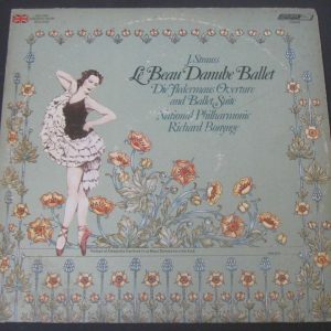 STRAUSS Le Beau Danube Ballet  Die Fledermaus Overture Bonynge london CS 6896 lp
