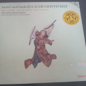 Sacred Vocal Music Claudio Monteverdi Emma Kirkby Hyperion A66021 LP