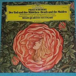 Schubert Death & The Maiden , String Quartets , Melos Quartet DGG 2530 533 LP EX