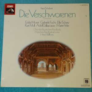 Schubert : Die Verschworenen (Gesamtaufnahme)  Heinz Wallberg  HMV EMI LP EX