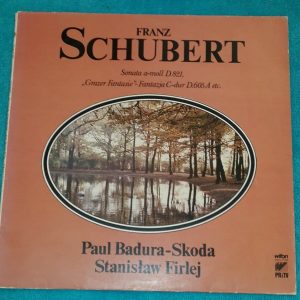 Schubert Sonata  / “Grazer Fantasie”  Etc Firlej Badura-Skoda  Wifon  LP 050 LP