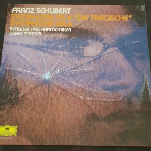 Schubert Symphonies Nos. 4 & 6 Maazel DGG 2538 167 Germany lp EX