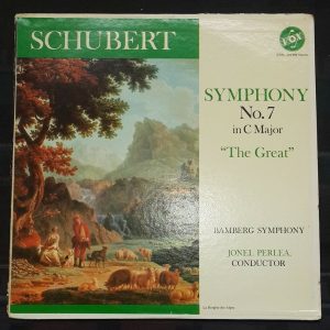 Schubert : Symphony No. 7  Perlea  Bamberg  VOX STPL 510.200 lp EX