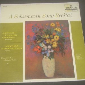 Schumann Song Recital  Fischer-Dieskau Odilon Redon – Art Decca DL 9935 lp 50’s