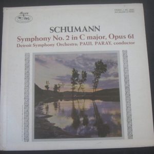 Schumann Symphony No. 2 Paul Paray   Mercury WC 18061 lp