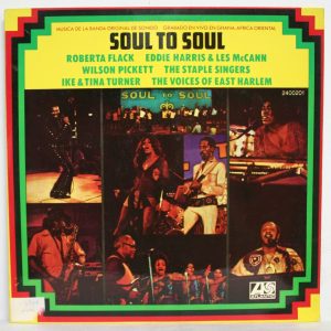 Soul To Soul – Music From The Original Soundtrack LP R&B Rare Argentina Pressing
