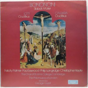 St. Johns Choir / London Philomusica / GUEST Boncini – Stabat Mater ARGO ZRG 850
