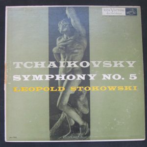 Stokowski – Tchaikovsky : Symphony No. 5 – RCA Red Seal lp 50’s