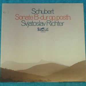Sviatoslav Richter – Schubert – Sonate B-dur, Op. Posth. Melodia Eurodisc LP EX