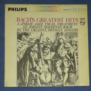 Swingle Singers – Bach’s Greatest Hits Philips PHS 600-097 LP