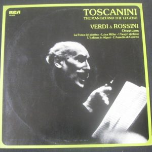 TOSCANINI Verdi & Rossini Overtures RCA VL 46006 HALF-SPEED MASTERED lp EX