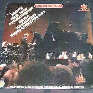 Tchaikovsky – Piano Concerto Bach – Well Tempered Mehta Gilels CBS 36660 lp EX