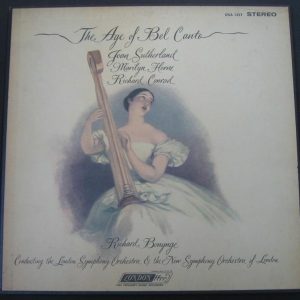 The Age of Bel Canto / Sutherland Horne Conrad Bonynge London OSA 1257 2 lp