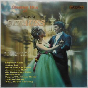 The Vienna Strings, Hans Richter – Greatest Hits Of Johann Strauss Stereo Gold