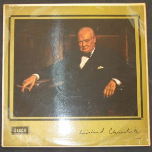 The Voice of Winston Churchill – Decca LXT 6200 UK lp , Mono