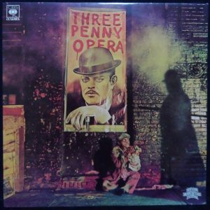 Three Penny Threepenny Opera LP Original Cast OST Bertolt Brecht Kurt Weill CBS