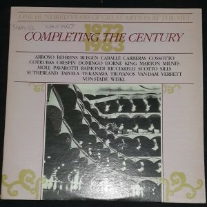 Various ‎- Completing The Century : 1972-1983  MET 407 2 lp EX Opera