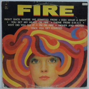 Various – FIRE LP 70’s Rock Comp LP Martha Reeves – Rufus – Patricia Dahlquist