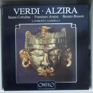 Verdi ‎– Alzira  Gardelli Orfeo  S 057832 H  2 LP Box  EX