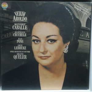 Verdi – Aroldo  Caballe Cecchele  Queler CBS 79328 3 LP Box EX