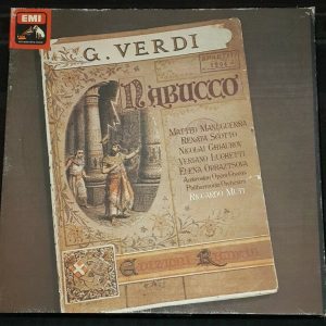 Verdi ‎- Nabucco  Riccardo Muti  EMI SLS 5132  3 LP Box