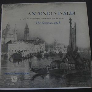 Vivaldi – 2 Trumpets Concerto /  4 Seasons Andre , Ales , Douatte Period  lp