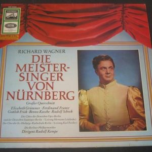 Wagner Die Meistersinger Von Nürnberg Großer Querschnitt Kempe  HMV EMI lp