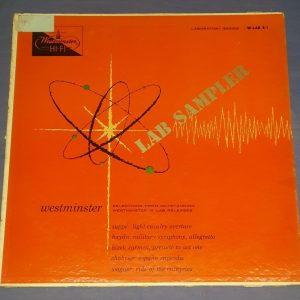 Westminster Lab Sampler (Laboratory Sampler) W-Lab S-1 LP 1956