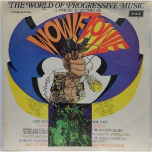 Wowie Zowie – The World Of Progressive Music LP Comp RARE Israel Pressing PAX