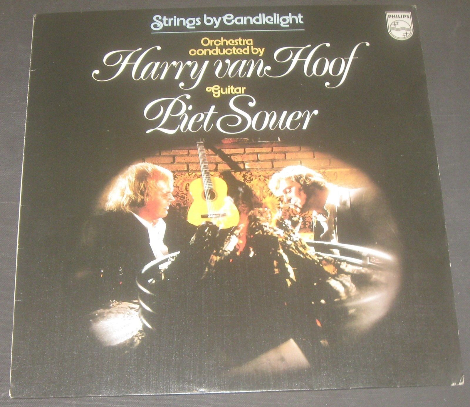 harry van hoof & piet souer – Strings by candlelight  Philips ‎6413 091 LP EX