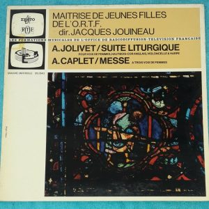 jolivet / caplet / jouineau Suite liturgique / messe  STU 70412 LP