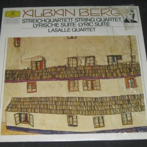 ALBAN BERG String Quartet & Lyric Suite LASALLE QUARTET DGG lp RARE