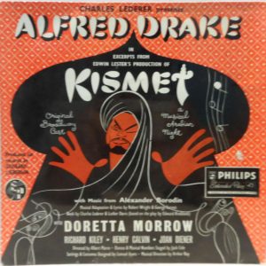 Alfred Drake – Excerpts from Kismet 7″ EP Doretta Morrow Broadway OST Philips