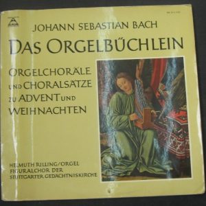 BACH : DAS ORGELBUECHLEIN / Helmuth Rilling Barenreiter BM 30 L 1526  lp