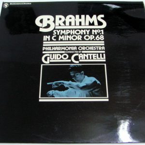 BRAHMS – Symphony no. 1 in C Minor op. 68 GUIDO CANTELLI EMI Retrospect SH 314