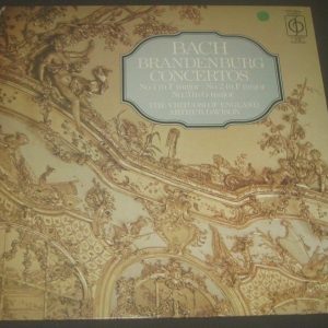 Bach Brandenburg Concertos 1-3 Davison EMI  CFP 40010 LP