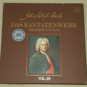 Bach – Cantatas BWV  115-119  Harnoncourt  Telefunken  6.35577  2 LP Box EX