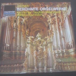 Bach Organ Works Karl Richter · Hildenbrand · Krumbach Telefunken 6.41150 LP EX
