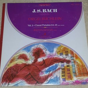 Bach ?? Orgelbuchlein Little Organ Book Anton Heiller Vanguard VCS 10027 LP EX