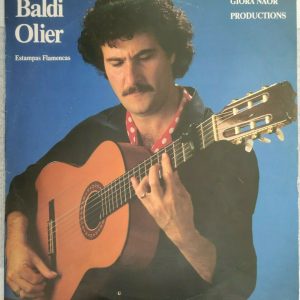 Baldi Olier – Estampas Flamencos LP 12″ Rare Gypsy Jazz Guitar Israel 1983