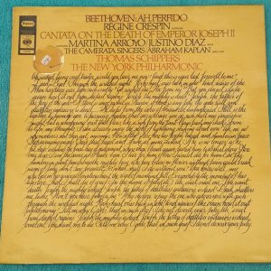 Beethoven – Ah Perfido ! / Canata On The Death Schippers CBS S 72750 LP EX